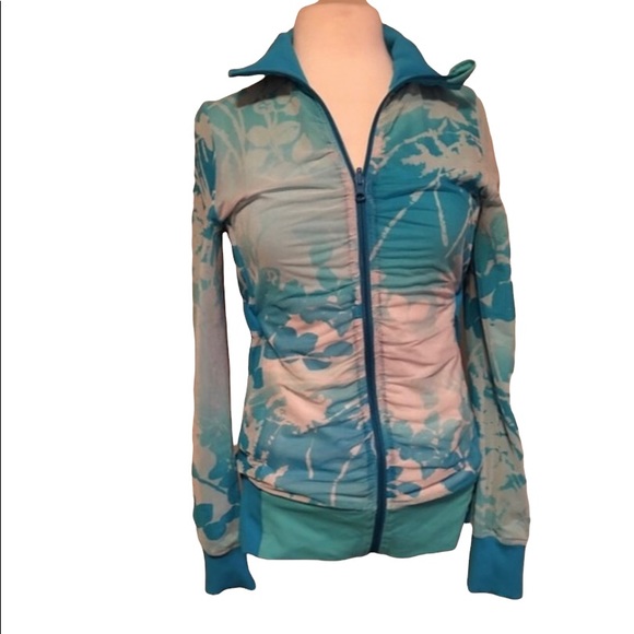 🍋Lululemon Reversible Front full zip Aruba Sunset - Picture 2 of 8
